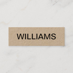 Carte de visite moderne minimaliste audacieux