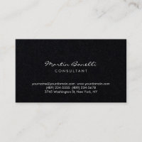 Moderne minimaliste noir Premium