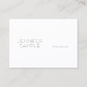 Carte De Visite Moderne Modèle Élégant Minimaliste Professionnel