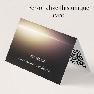 Carte De Visite Moderne modèle personnalisé de technologie de code