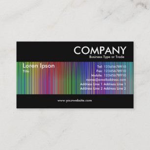Carte De Visite Moderne - Multicolores
