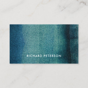 Carte de visite moderne océan bleu plage