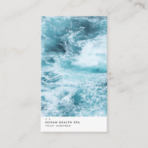 Carte de visite moderne Ocean Tide