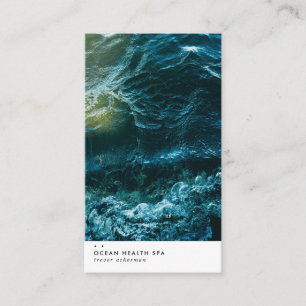 Carte de visite moderne Ocean Tide