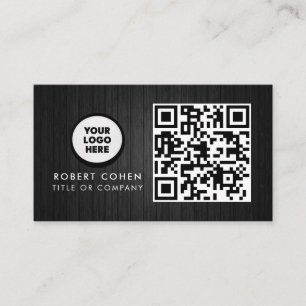 Carte de visite moderne personnalisée avec logo et