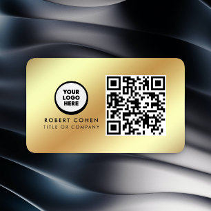 Carte de visite moderne personnalisée avec logo et