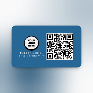 Carte de visite moderne personnalisée avec logo et