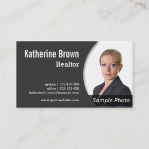 Carte De Visite Moderne, Professionnel, Agent immobilier, Immobili