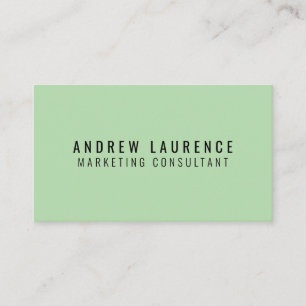 Carte De Visite Moderne Professionnel Minimaliste Exécutif Génériq