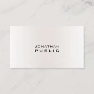 Carte De Visite Moderne Simple Professionnel Modèle élégant tendan