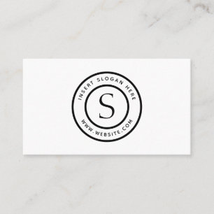 Carte De Visite Moderne simple simple professionnel de logo