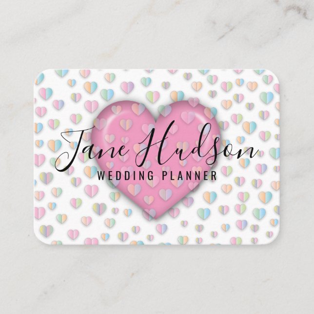 Carte de visite modifiable simple et simple (Devant)