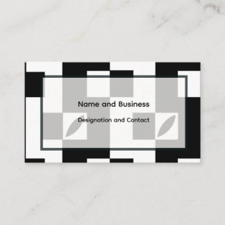 Carte De Visite Modules Verticaux | Moderne