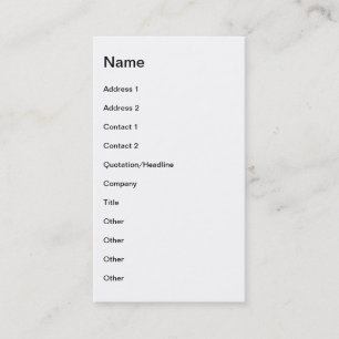 Carte De Visite Mona Lisa