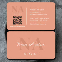 Monogram Luxe Tendance Esthétique Rose Corail Code