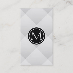 Carte De Visite Monogramme