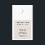 Carte De Visite Monogramme de design minimaliste tendance et éléga<br><div class="desc">Carte de visite simple Monogramme design minimaliste élégant et tendance. Parfait pour les agents immobiliers,  les comptables,  les courtiers,  les avocats,  les avocats,  les médecins,  les professionnels de l'entreprise,  les stylistes,  les architectes,  les ingénieurs,  les directeurs,  les gestionnaires,  les consultants,  les concepteurs,  les enseignants,  les musiciens,  toutes les professions.</div>