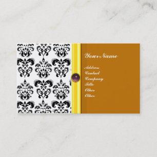 Carte De Visite MONOGRAMME DE DOMMAQUES CLASSÉS, améthyste de viol