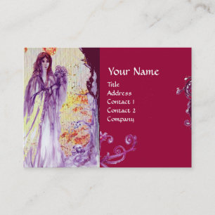 CARTE DE VISITE MONOGRAMME DE LA REINE GUINEVERE