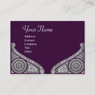 CARTE DE VISITE MONOGRAMME DE RENAISSANCE