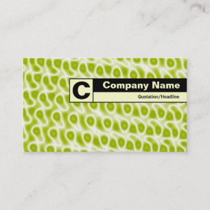 Carte De Visite Monogramme étiqueté Edge - Abstrait 080716(8)
