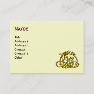 CARTE DE VISITE MONOGRAMME HYPER DRAGON