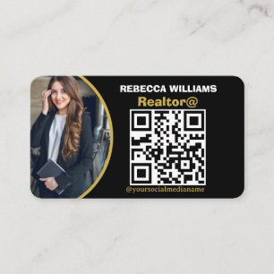 Carte De Visite Monogramme immobilier moderne 2025