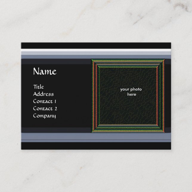 Carte De Visite MONOGRAPHIE DE MÉMOIRE VIBRANTE JEU orange (Devant)