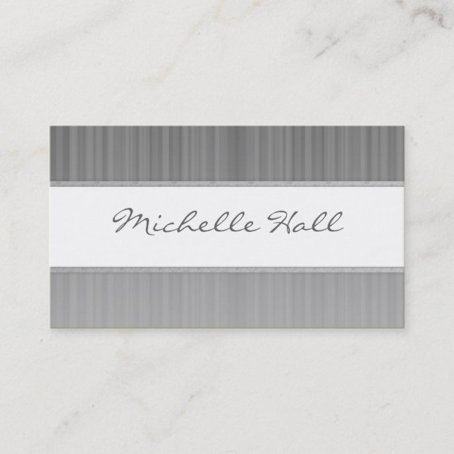 Carte De Visite Monotone simple (Devant)