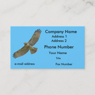 Carte De Visite montée de rouge-queue