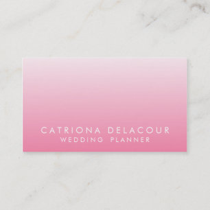 Carte de visite Mood Pink Carnation Ombre