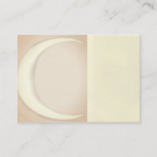 Carte De Visite Moon, Golden, Lightworker, Reiki, Business Cards