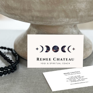Carte De Visite Moon Phases Energy Healer
