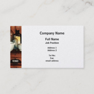 Carte De Visite Mortier de Wity de Cabinet et pilons - platine