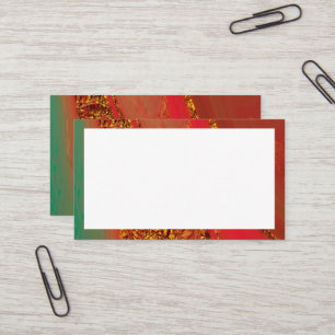 Carte De Visite motif abstrait.