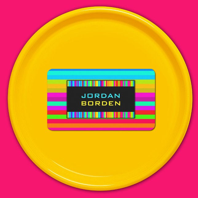 Carte De Visite Motif arc-en-ciel (Créateur téléchargé)