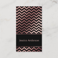 Motif chevron or et noir décentré