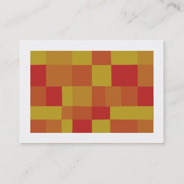 Carte De Visite Motif couleur Abstrait 280913 (Bordé) (Devant)