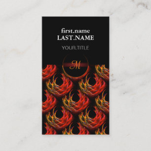 Carte De Visite Motif d'art abstrait élégant boho moderne mignon #