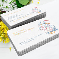 Motif de broderies adorables
