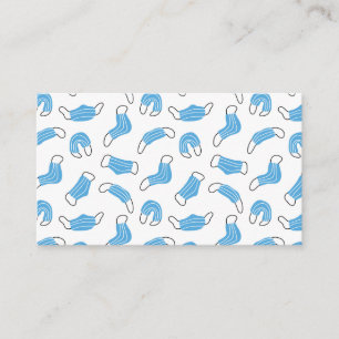 Carte De Visite motif de masque Médicale