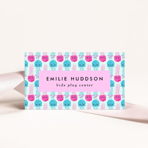 Carte De Visite Motif de méduses, Centre de jeu, Centre d'activité