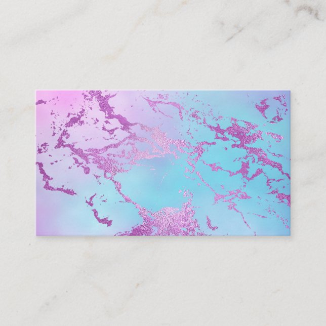 Carte De Visite Motif de papier d'impression aquarelle abstraite d (Devant)