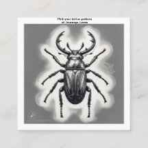 Carte de visite Motif de tatouage