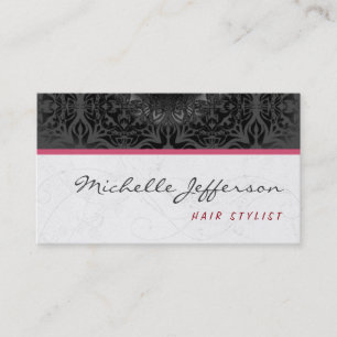 Carte de visite Motif élégant et tendance