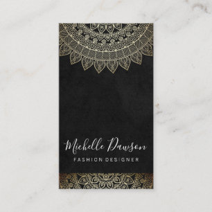 Carte De Visite Motif élégant Vintage