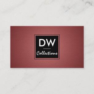 Carte De Visite Motif géométrique