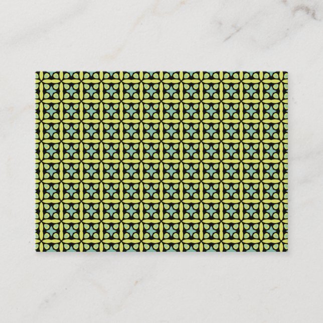Carte De Visite Motif géométrique 280514(4) (Devant)