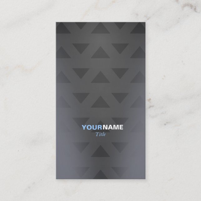 Carte De Visite Motif Metall de Groupon (Devant)