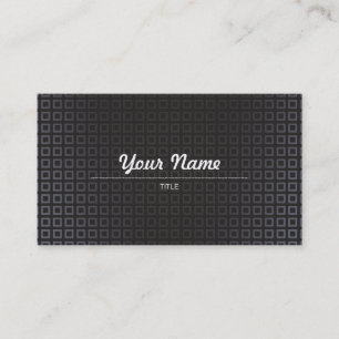Carte De Visite Motif moderne élégant
